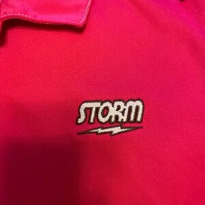 Storm bowling polo shirt size medium
